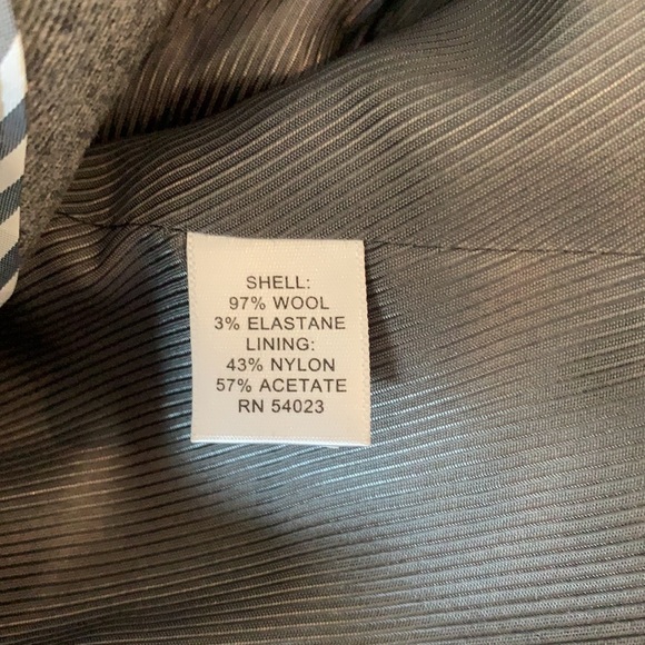 Banana Republic grey wool military jacket - Picture 12 of 12